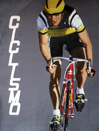 Ilustración sobre CICLISMO