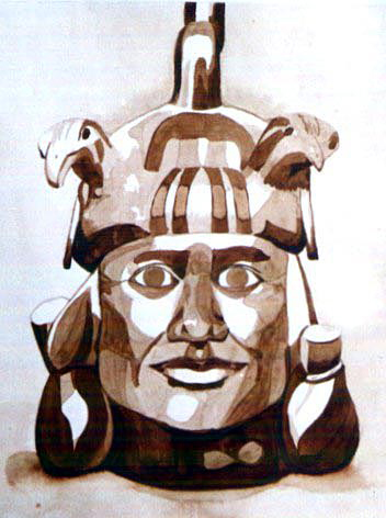 Huaco retrato de la cultura Moche